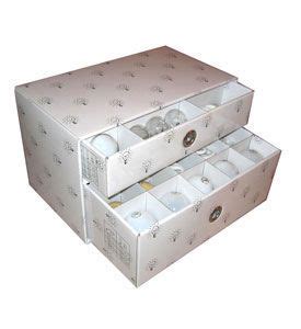 light bulb storage box cardboard